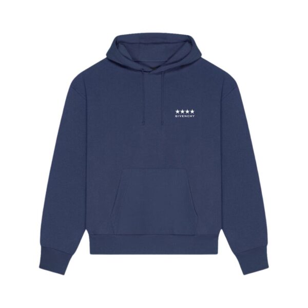 GIVENCHY 4G BOX FIT HOODIE IN FLEECE