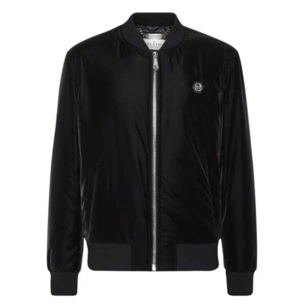 PHILIPP PLEIN NYLON BOMBER JACKET