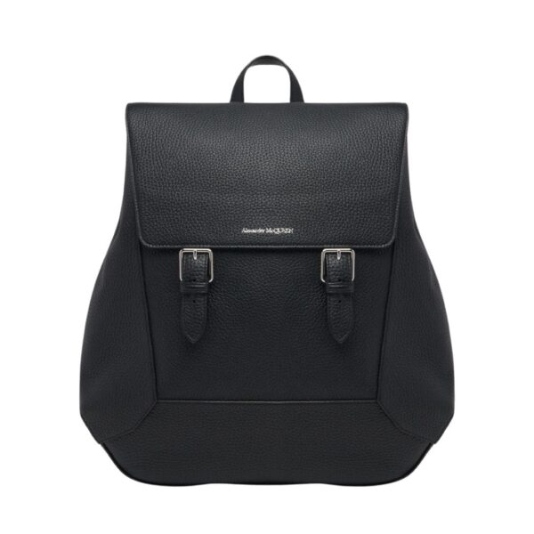 ALEXANDER MCQUEEN MANS THE EDGE BACKPAK IN BLACK