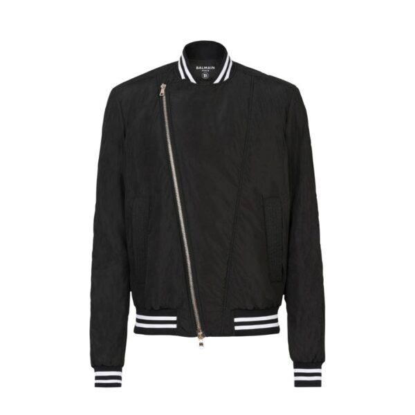 BALMAIN NYLON BOMBER JACKET